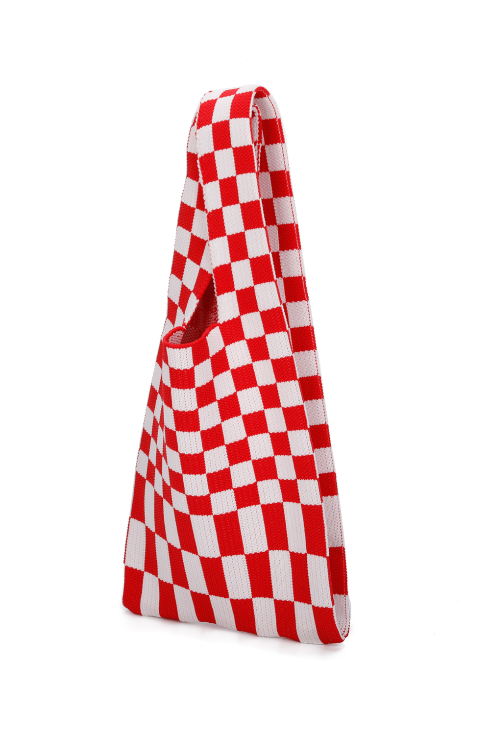 Checkered Reusable Shopping Tote Bag