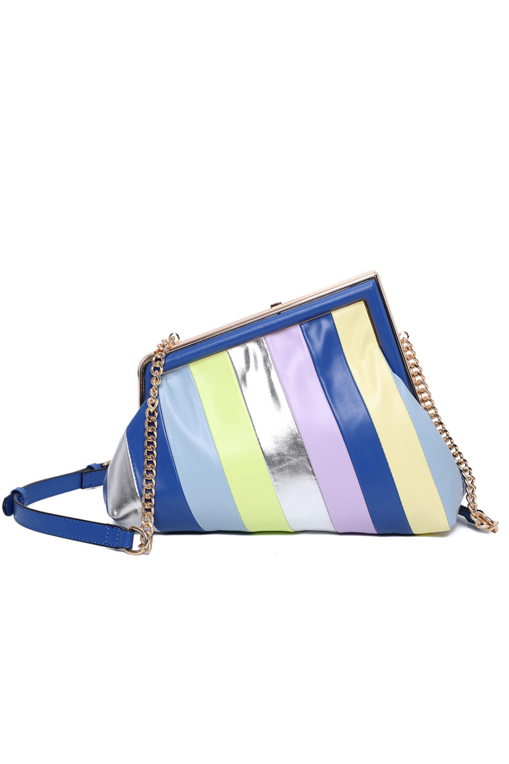 Prima Multi-Colour Crossbody Shoulder Clutch Bag