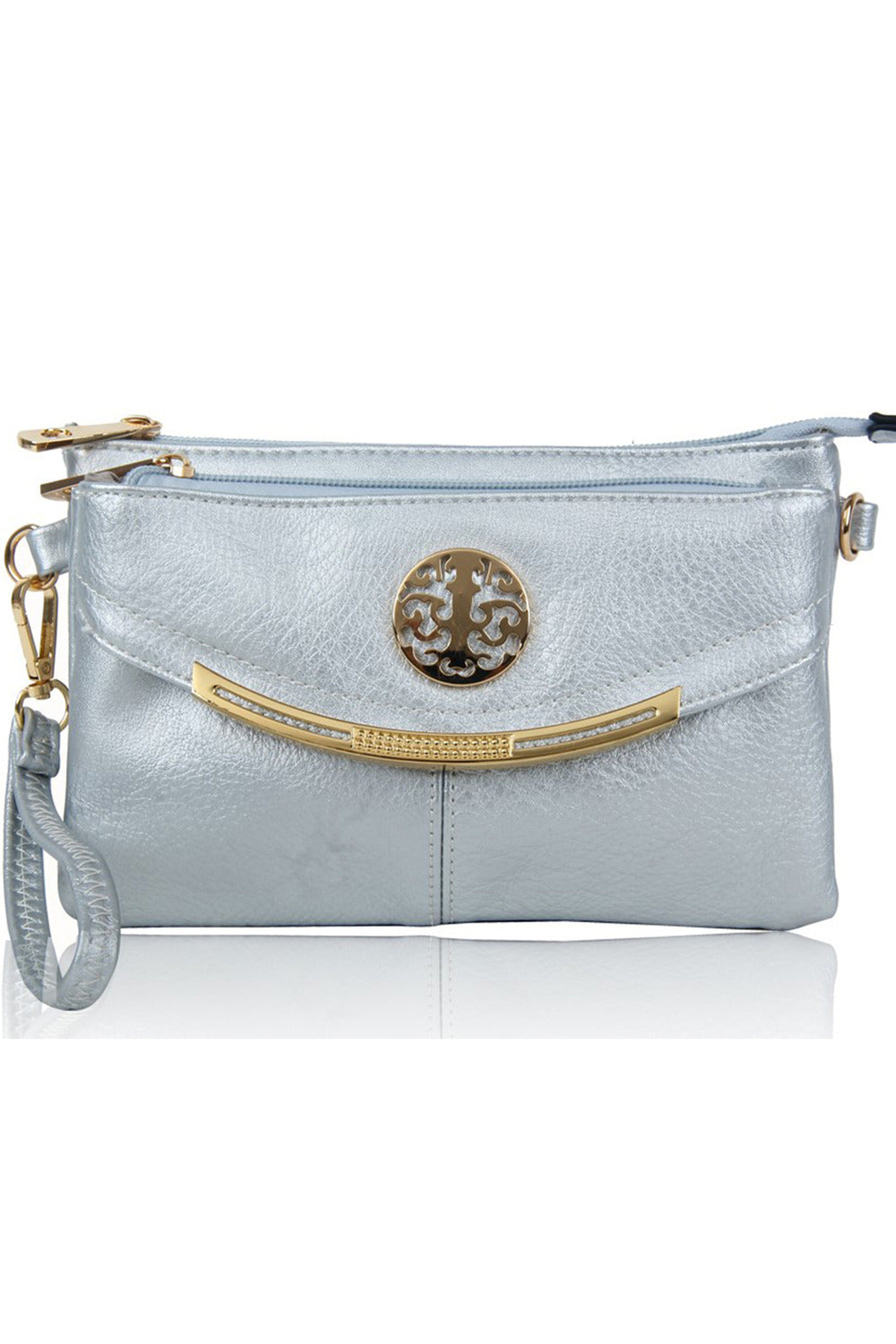 Noveau Triple Compartment Crossbody Bag - RB15111