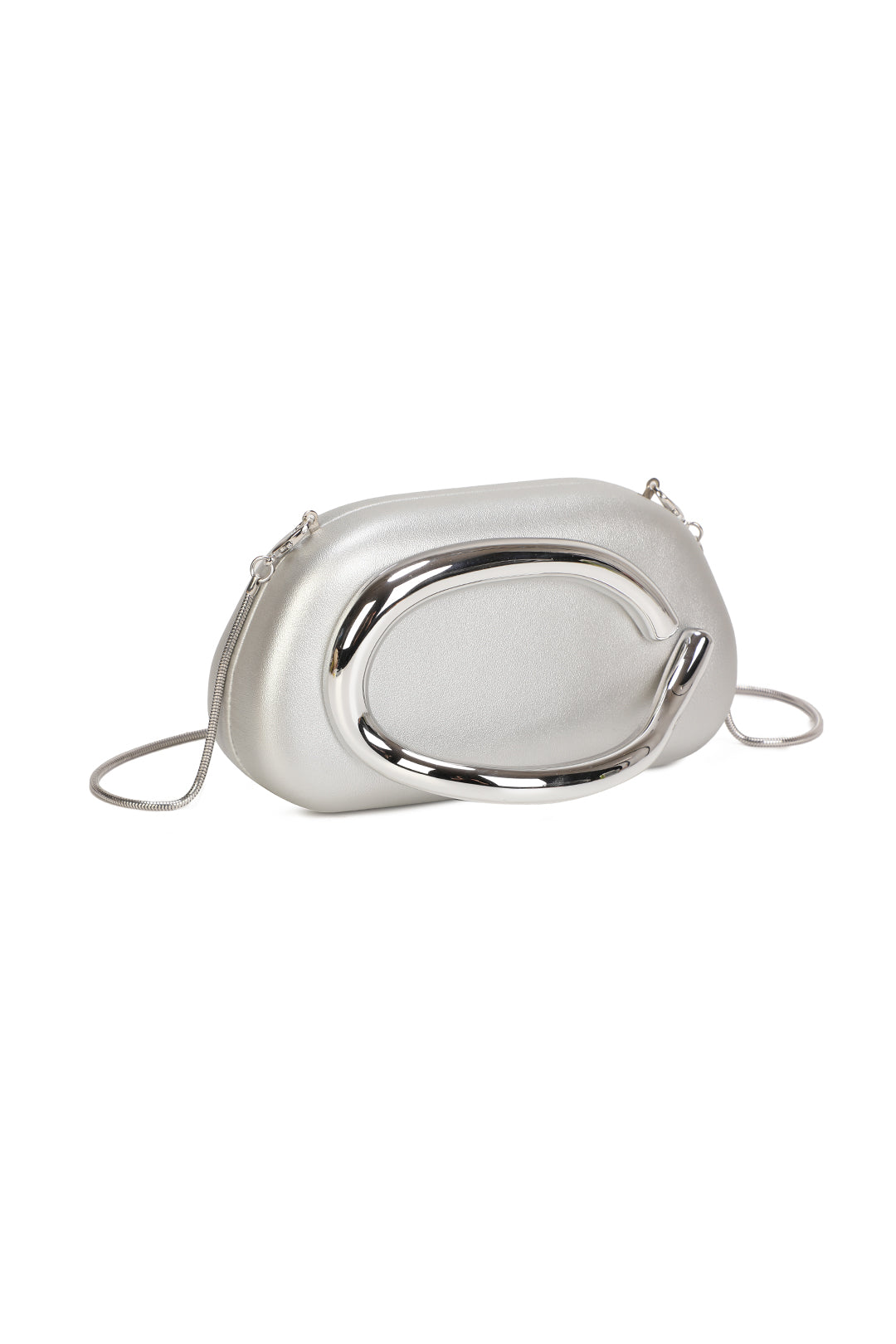 Odette Small PU Leather Handle Clutch Bag - RH311P