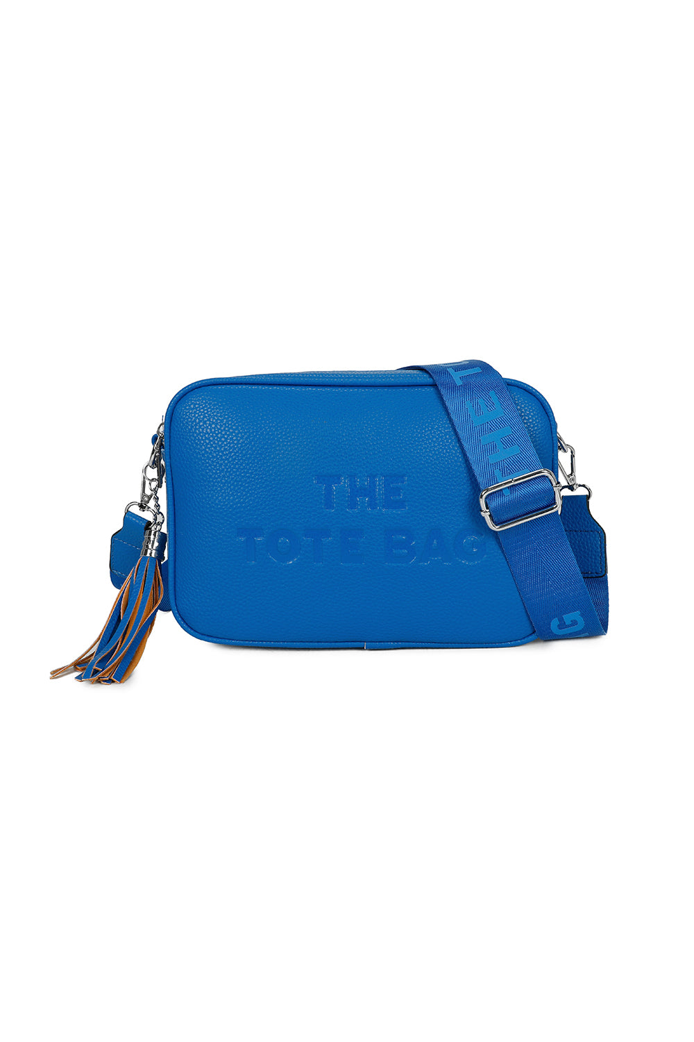 Korrae PU Leather Tassel Strap Crossbody Tote Bag - RB241035