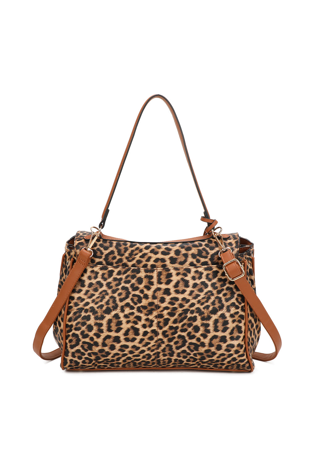 Marbella Leopard Print Shoulder Bag With Extra Removable Strap - RB250466