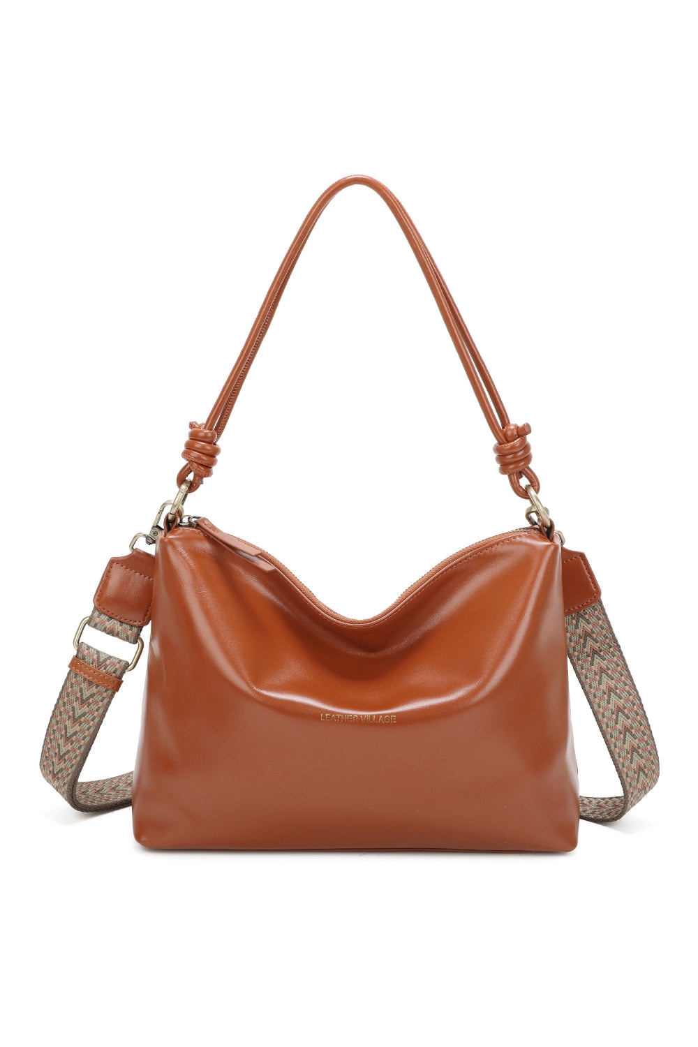 Willow Real Leather Hobo Shoulder Bag - VL2502