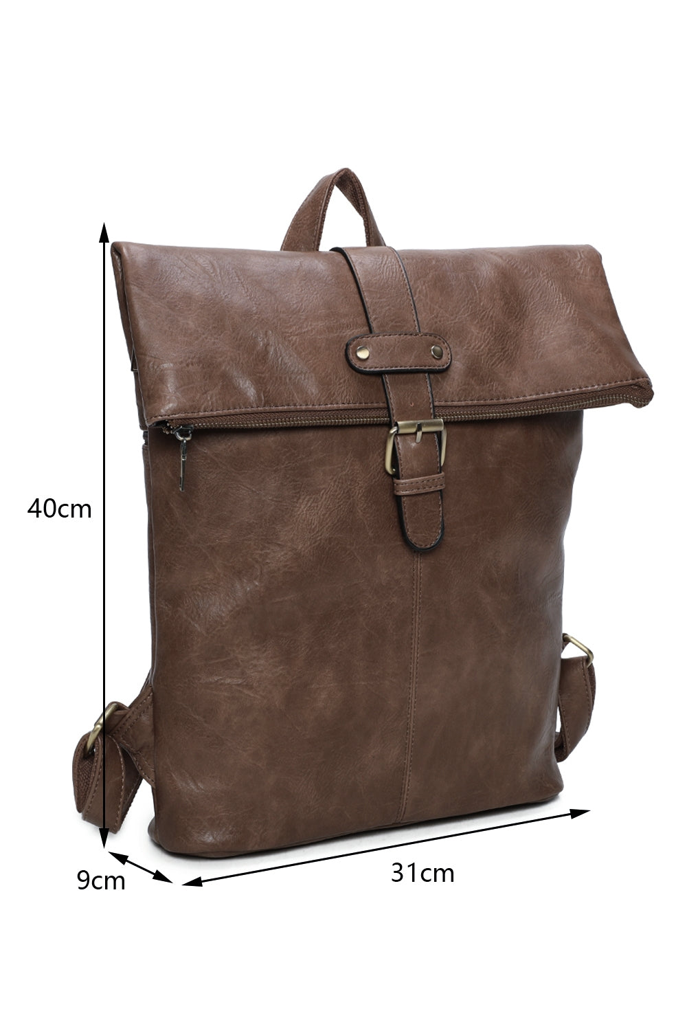 Bravaro Unisex Foldtop Backpack - RX250583