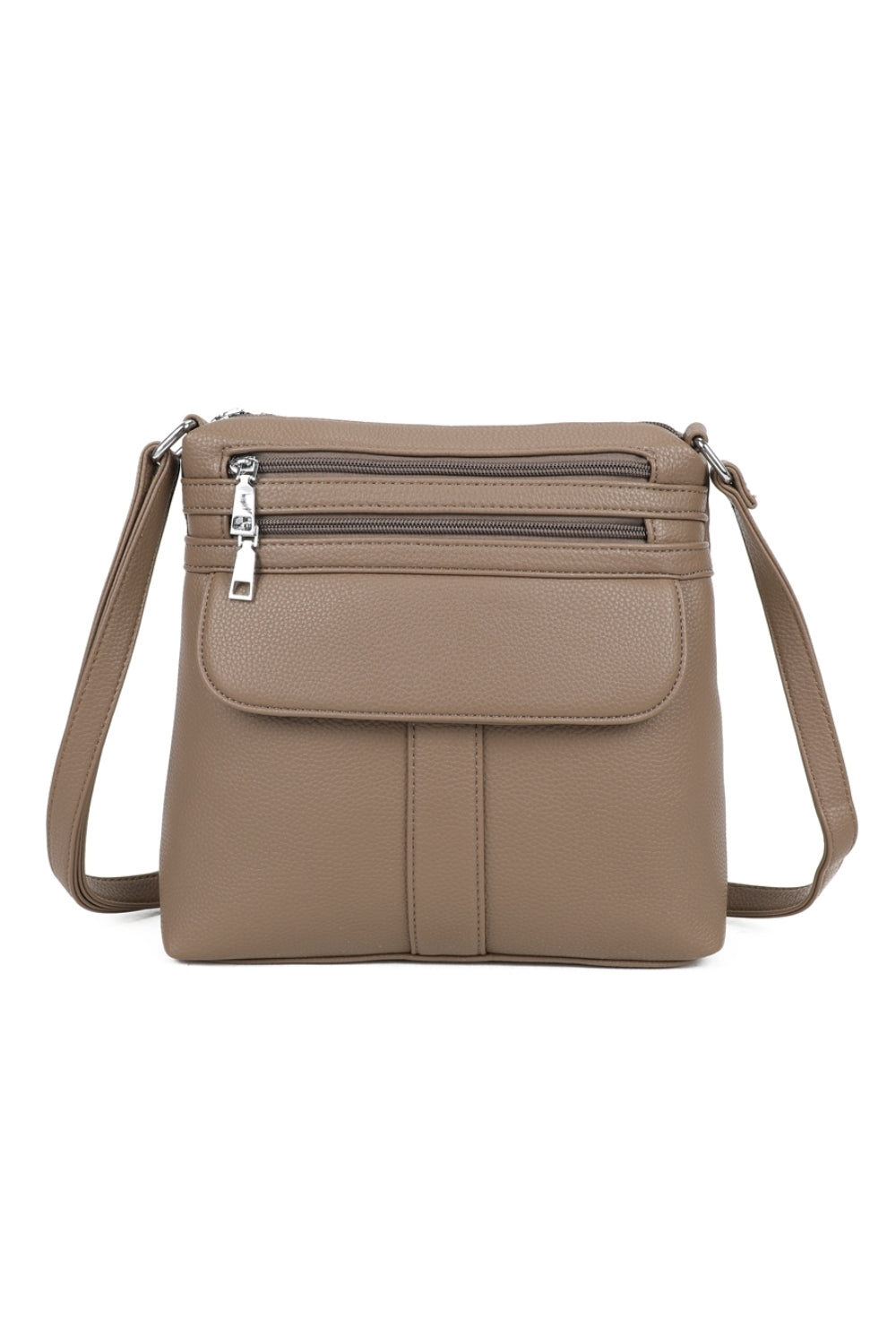 Vier Quadriple Zip Cross Body Bag (RB230625)
