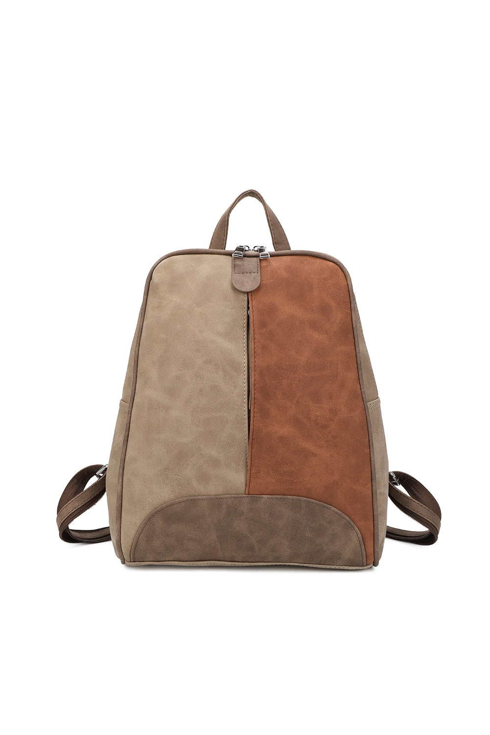 Zivaro Multi-Color Suede Leather Backpack - RW240456