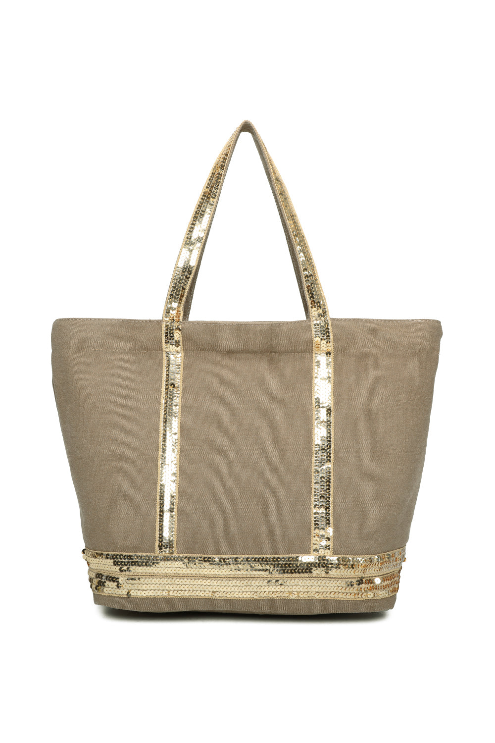 Sequined PU Leather Shoulder Tote Bag - RX240821