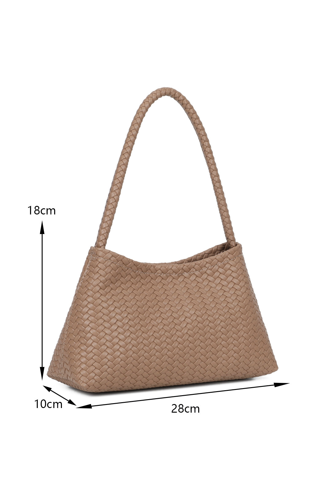 Valencia Small 2in1 Woven Pleated Hand Bag - RX260523