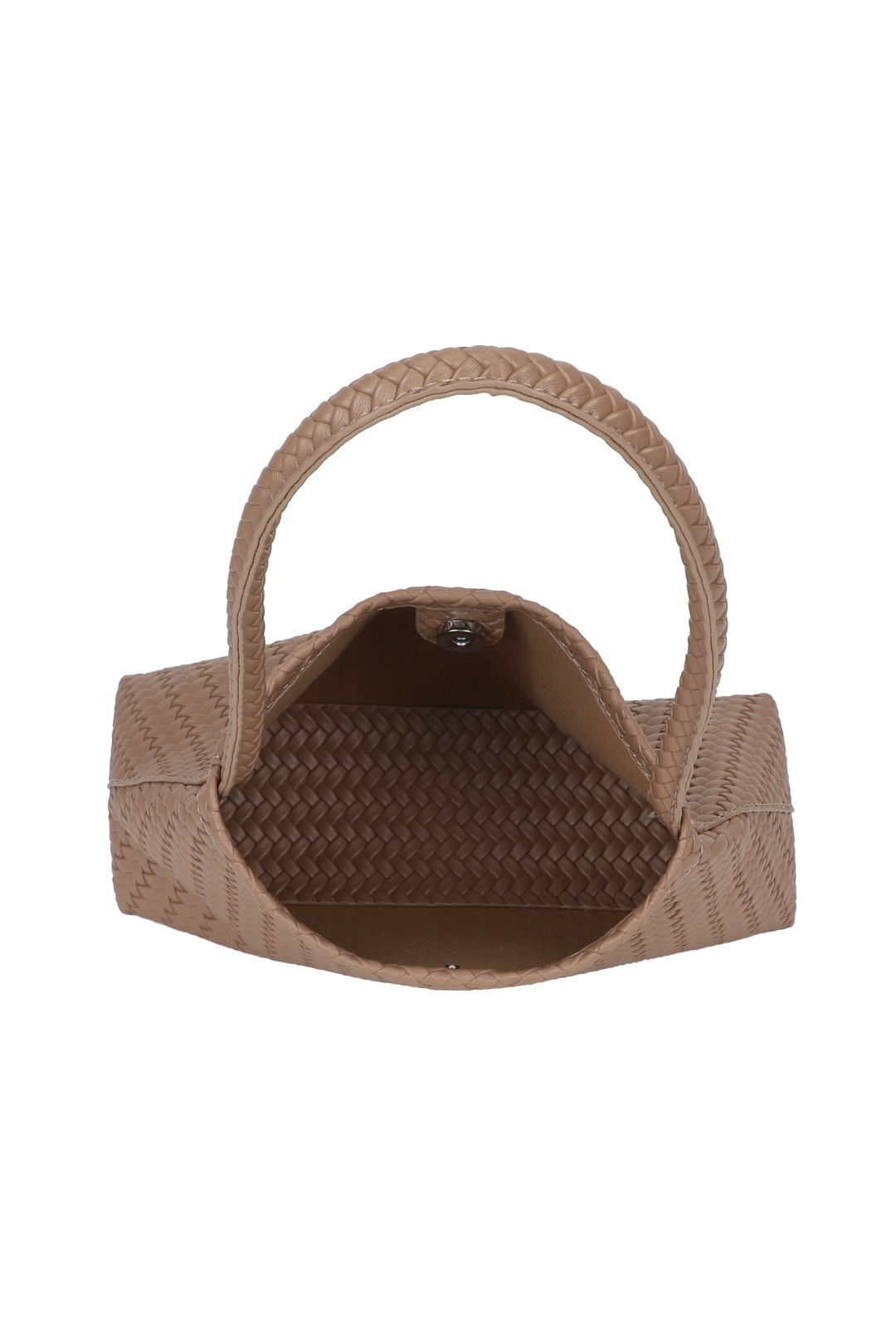 Valencia Small 2in1 Woven Pleated Hand Bag - RX260523
