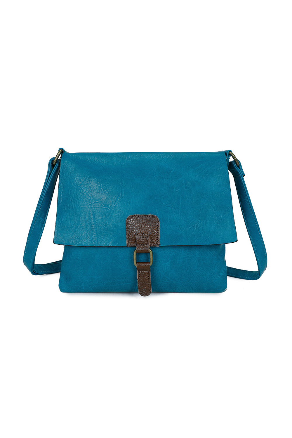 The Maven Crossbody Shoulder Bag With Real Leather Magnet Fastening - RB241022