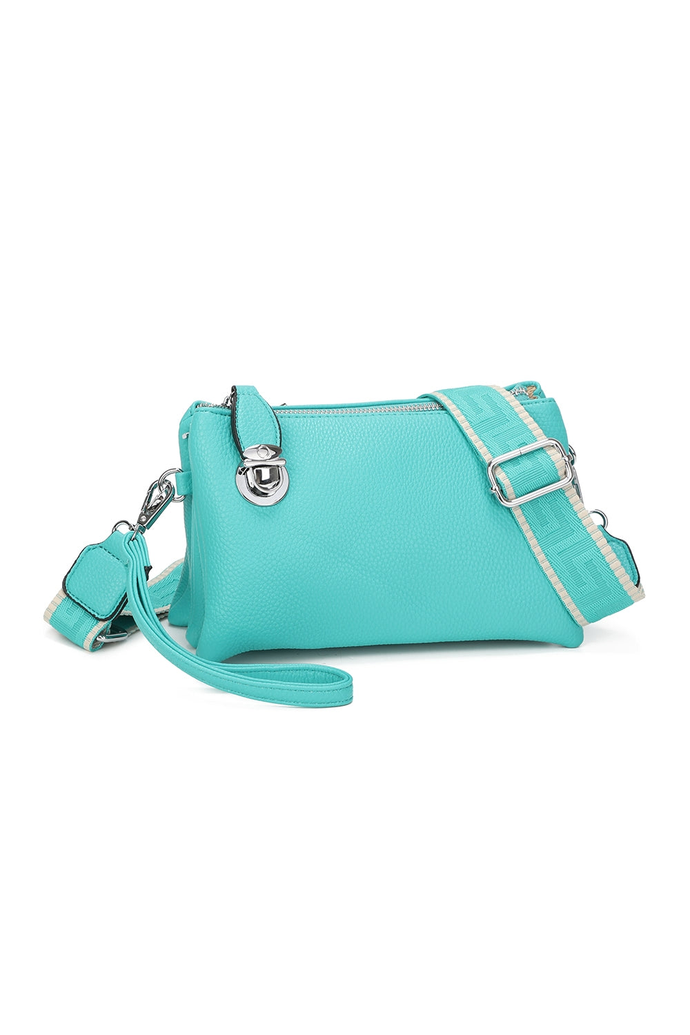 Lunaris Triple Compartment Crossbody Bag With A Fixed Lock - RM250612