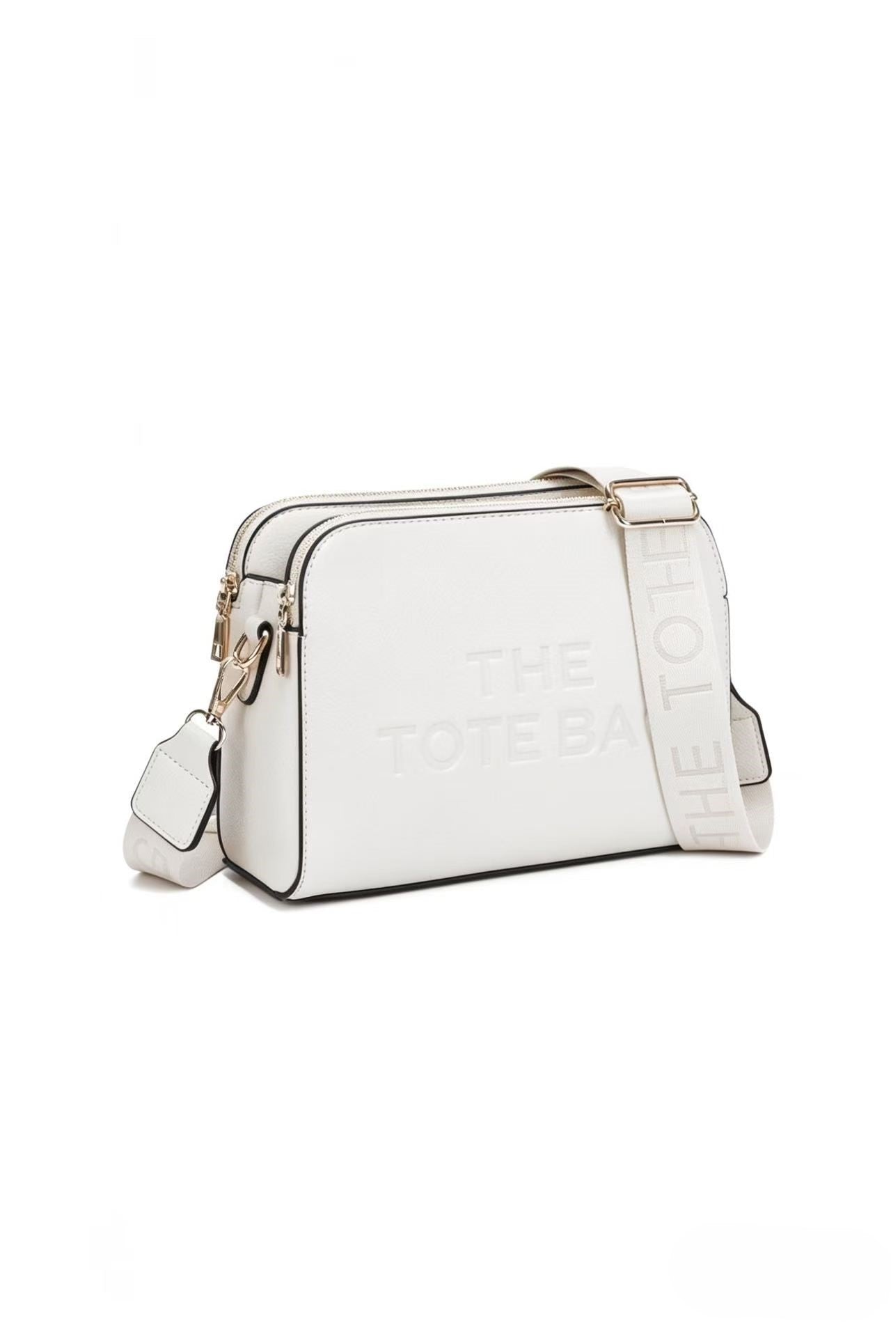 Verity Three Zipped Sections Triple Compartments Crossbody Tote Bag - RM230417