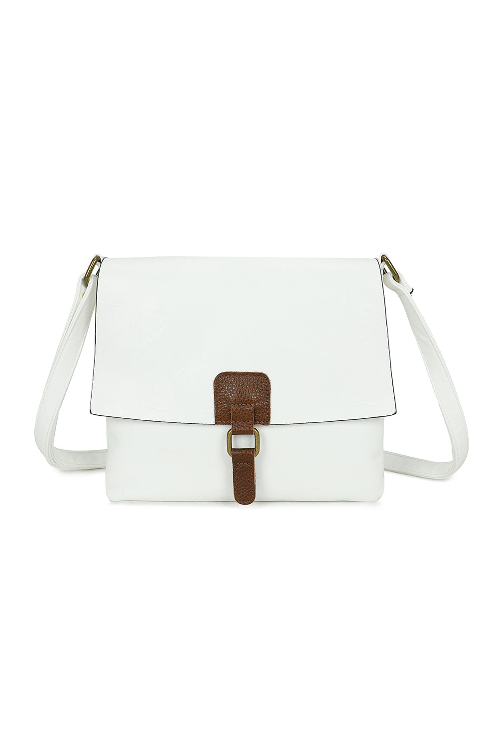 The Maven Crossbody Shoulder Bag With Real Leather Magnet Fastening - RB241022