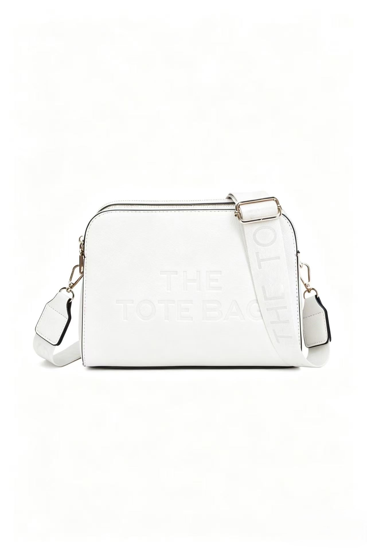 Verity Three Zipped Sections Triple Compartments Crossbody Tote Bag - RM230417