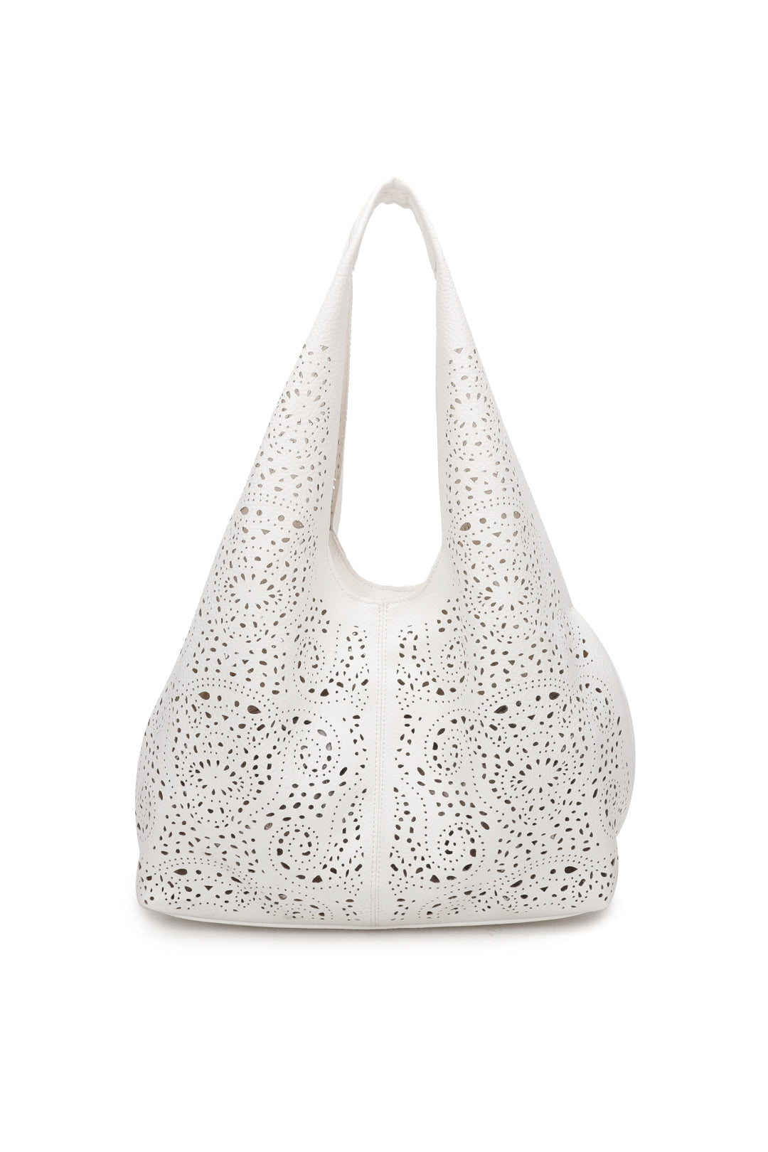 Halcyon Large 2-in-1 PU Leather Laser Cut Shoulder Bag - RJ250971