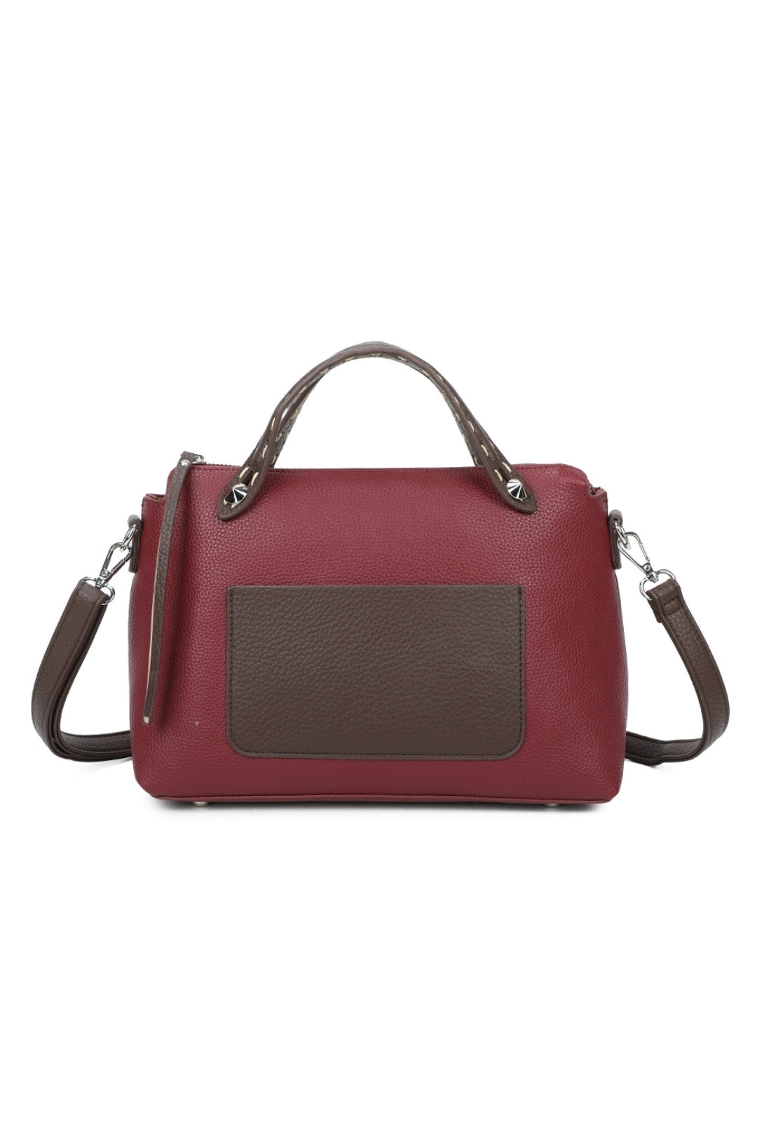 Arva PU Leather Crossbody Top-Handle Bag(RJ250573)