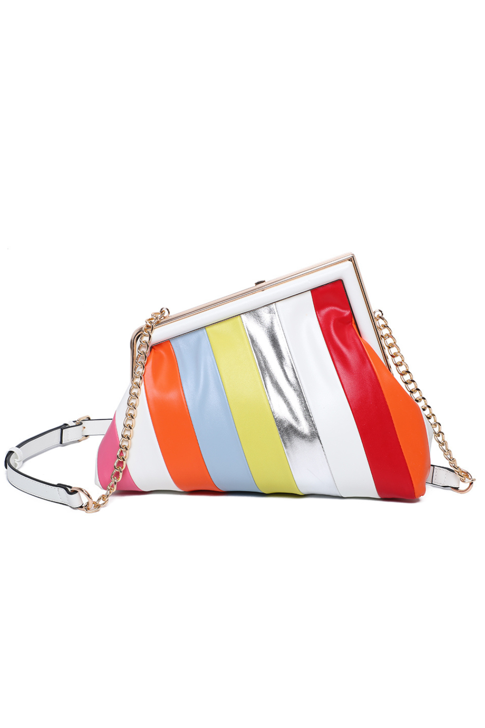 Prima Multi-Colour Crossbody Shoulder Clutch Bag