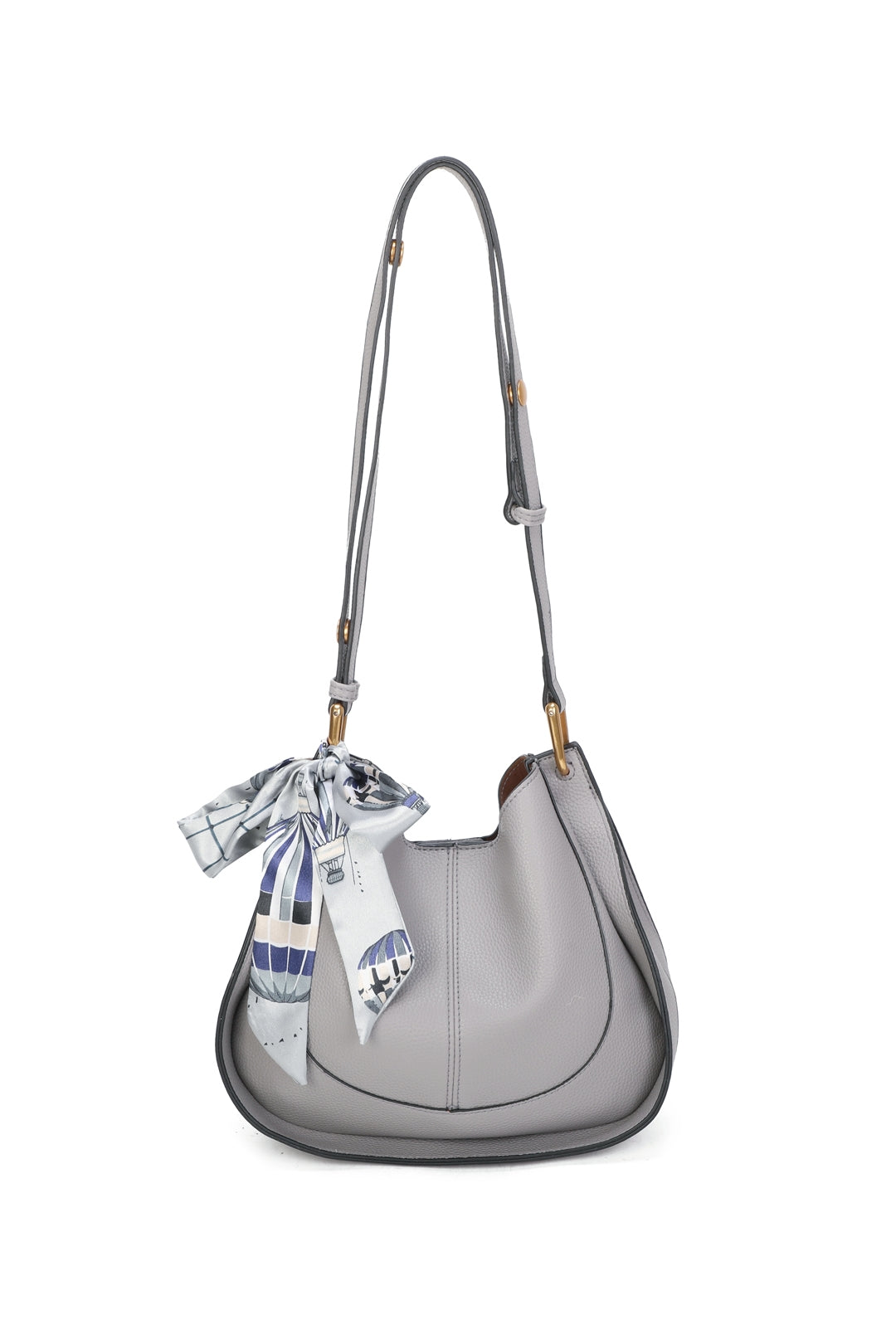 Talyn PU Leather Shoulder Bag With Adjustable Strap And A Small Purse - RB250955