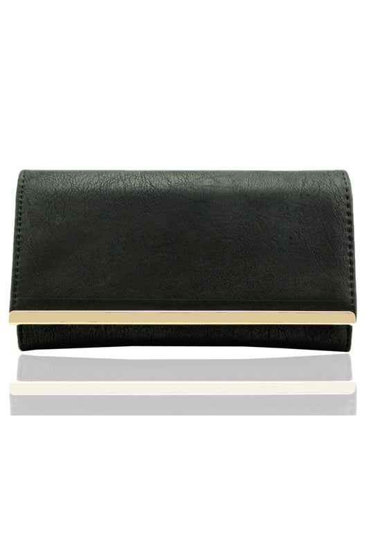 Lystra PU Leather Click-on Purse - P1403