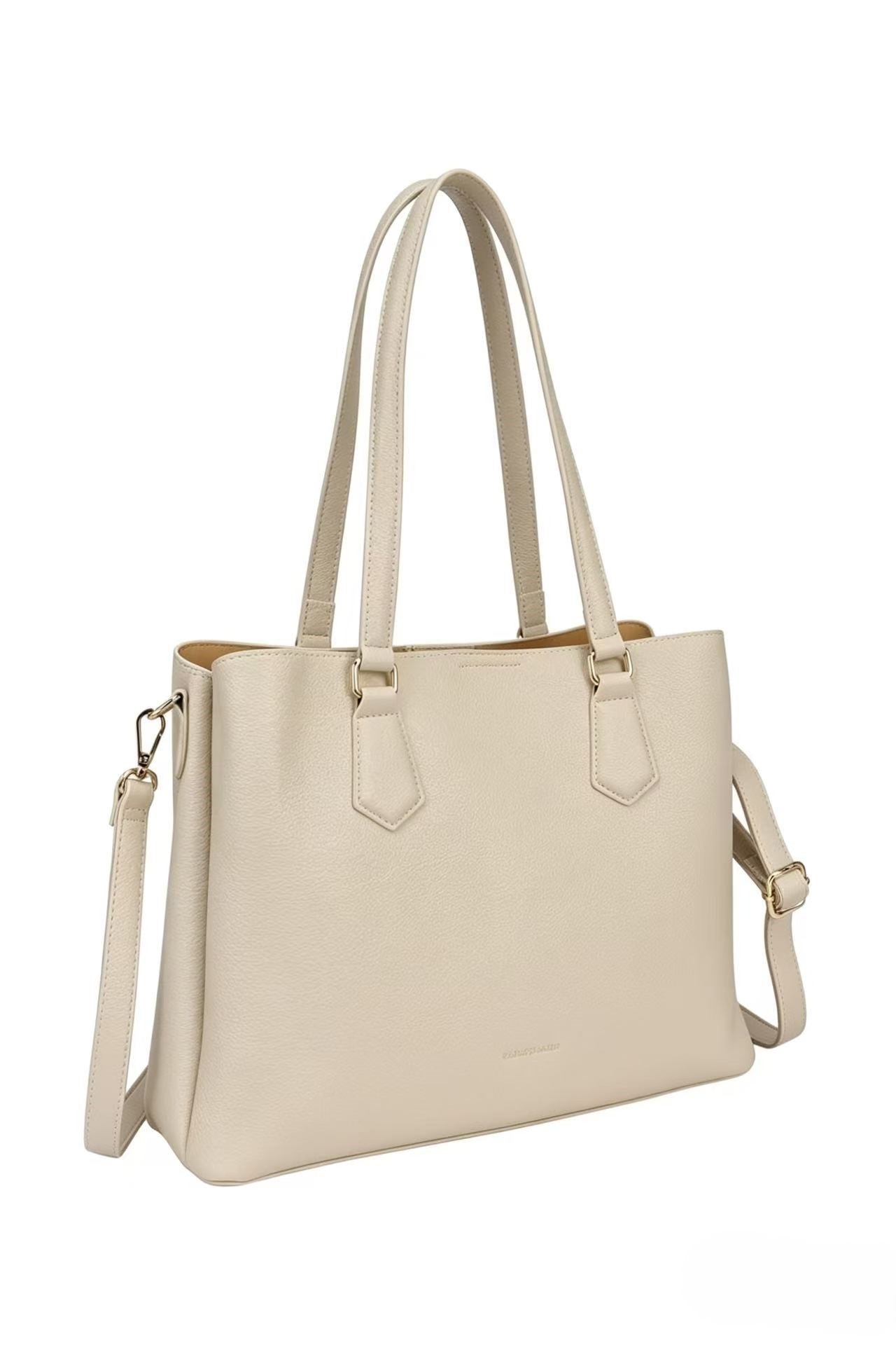 Arcadia PU Leather Triple Compartments Shoulder Bag - BP22517