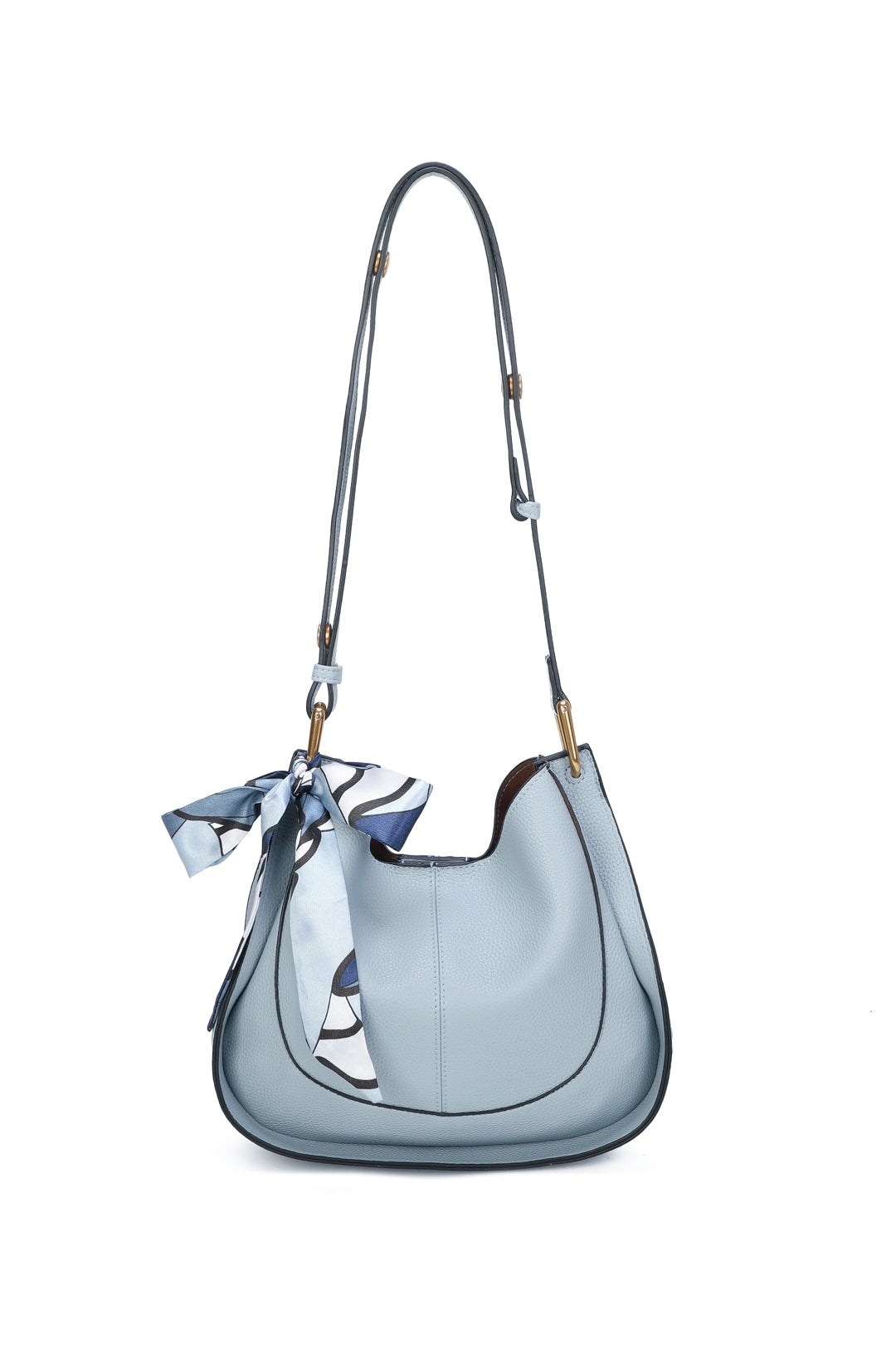 Talyn PU Leather Shoulder Bag With Adjustable Strap And A Small Purse - RB250955
