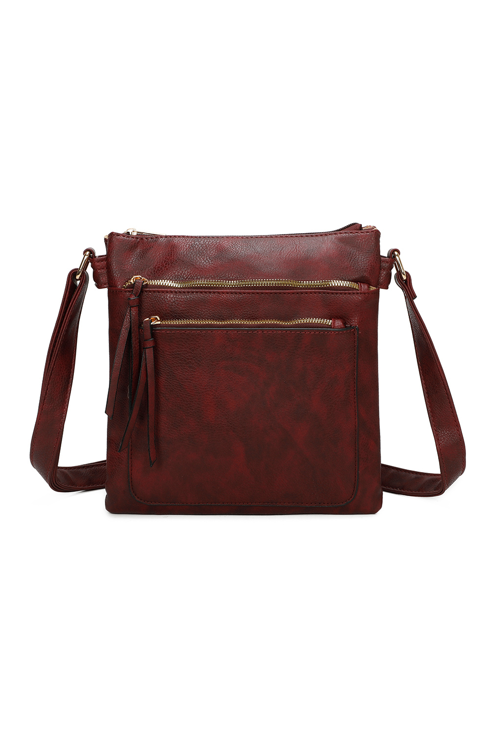 Crossbody Swift Triple zip Messenger Bag