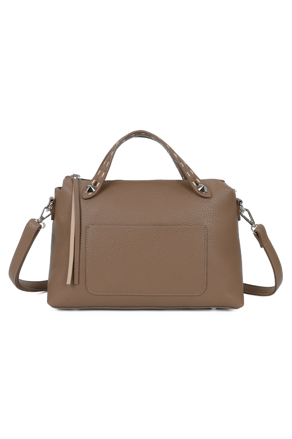 Arva PU Leather Crossbody Top-Handle Bag