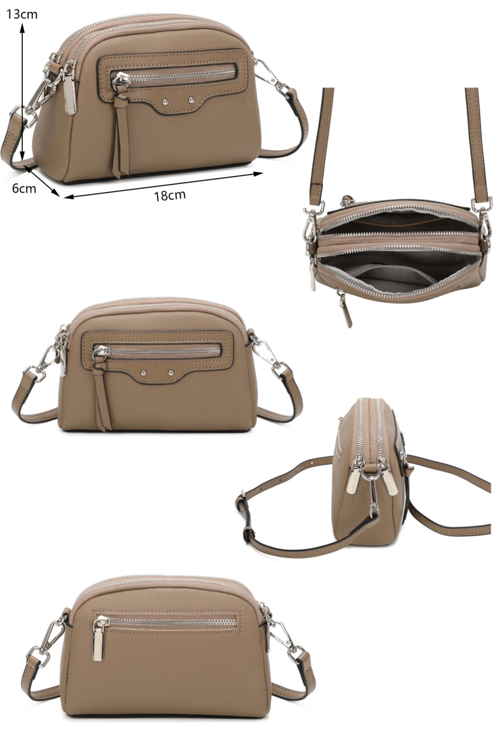 Nivora Real Leather Crossbody Bag - VL2503