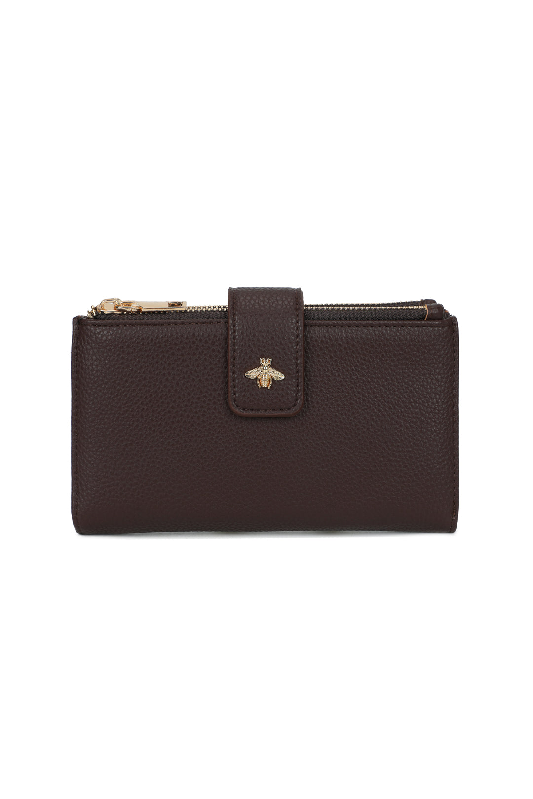 Ardyn Bee Badge Zipper PU Leather Wallet - P2482