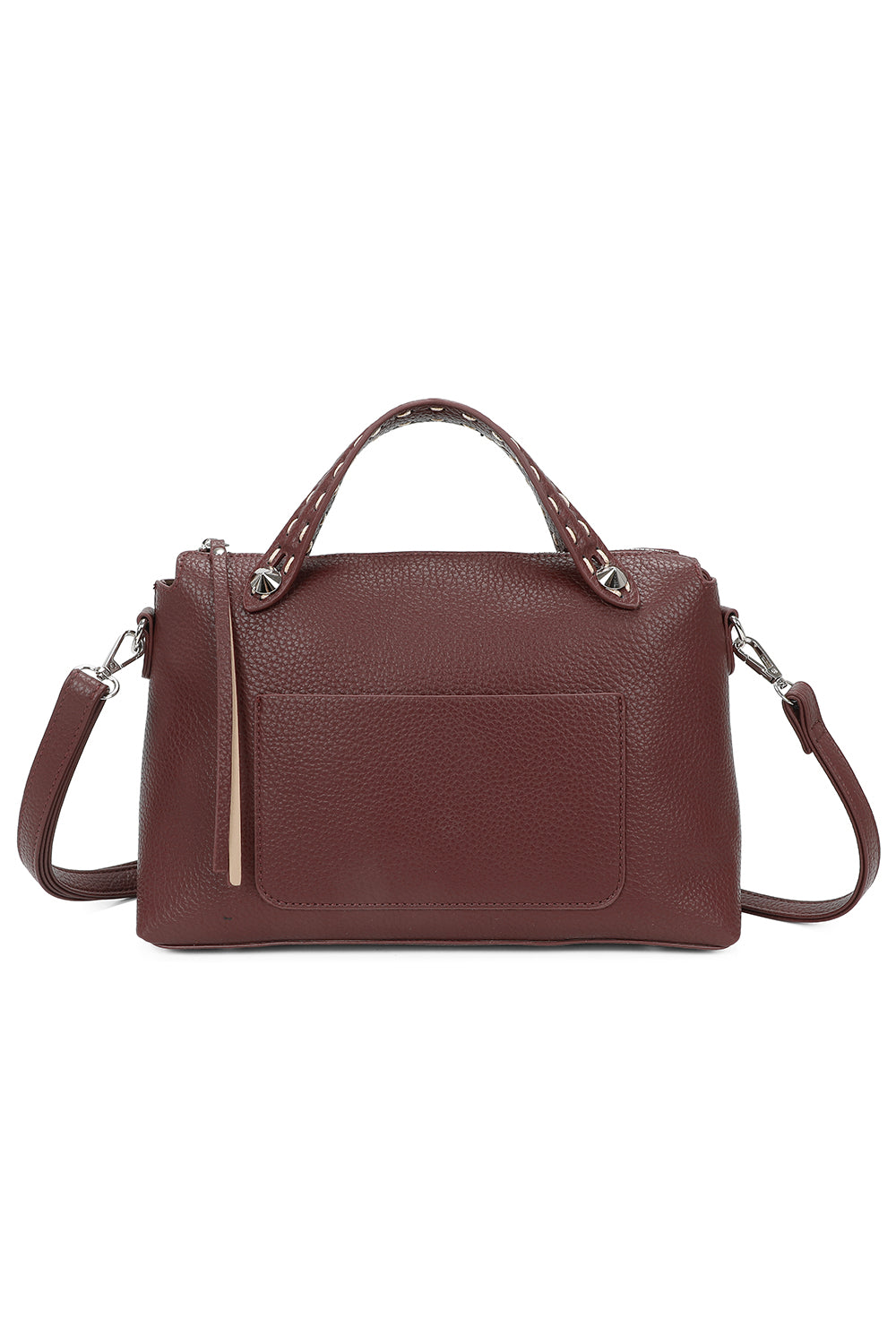 Arva PU Leather Crossbody Top-Handle Bag