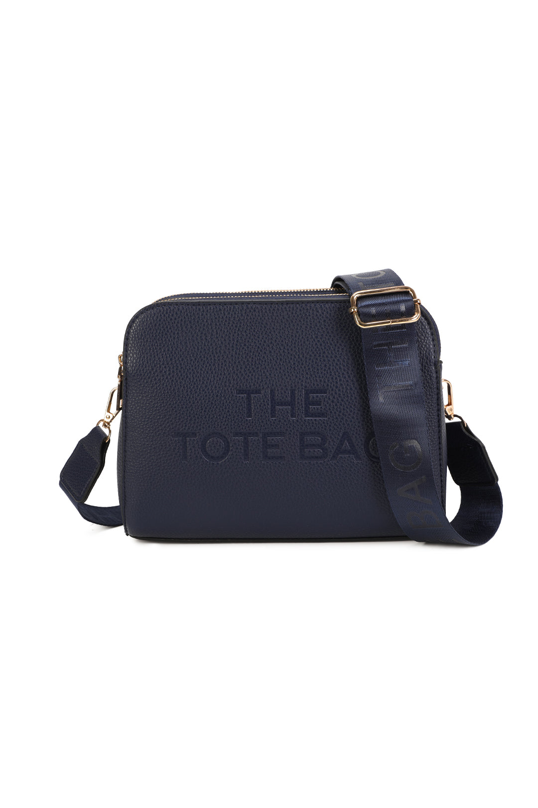 Verity Three Zipped Sections Triple Compartments Crossbody Tote Bag - RM230417