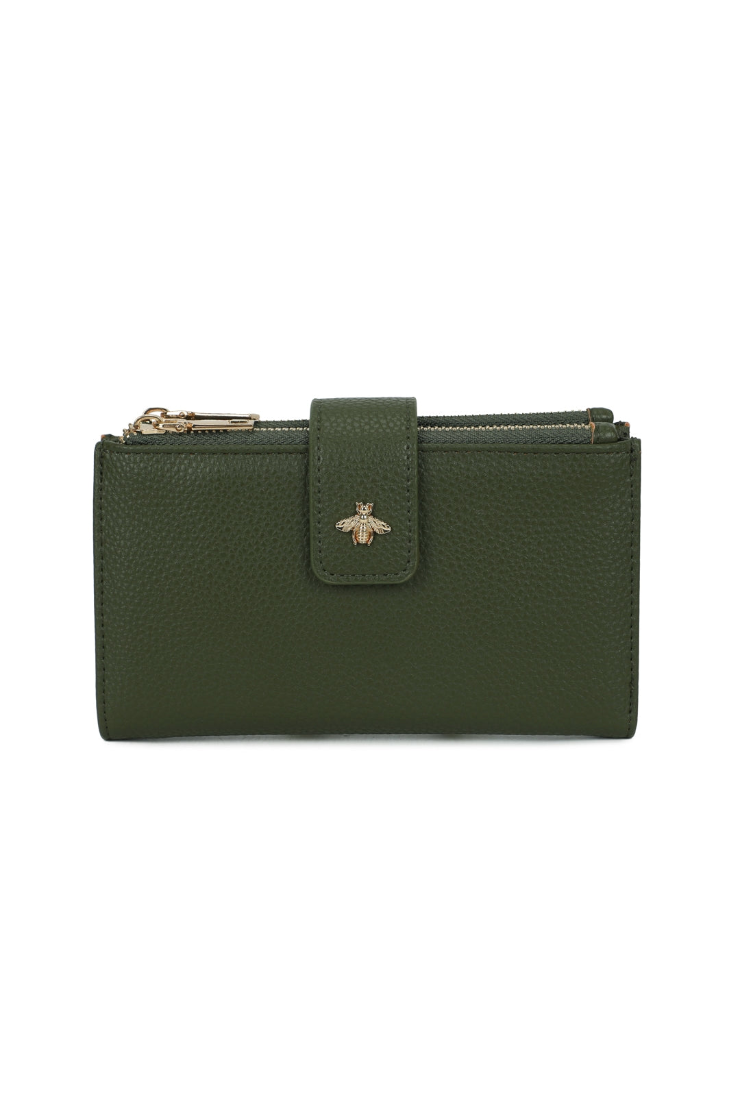 Ardyn Bee Badge Zipper PU Leather Wallet - P2482