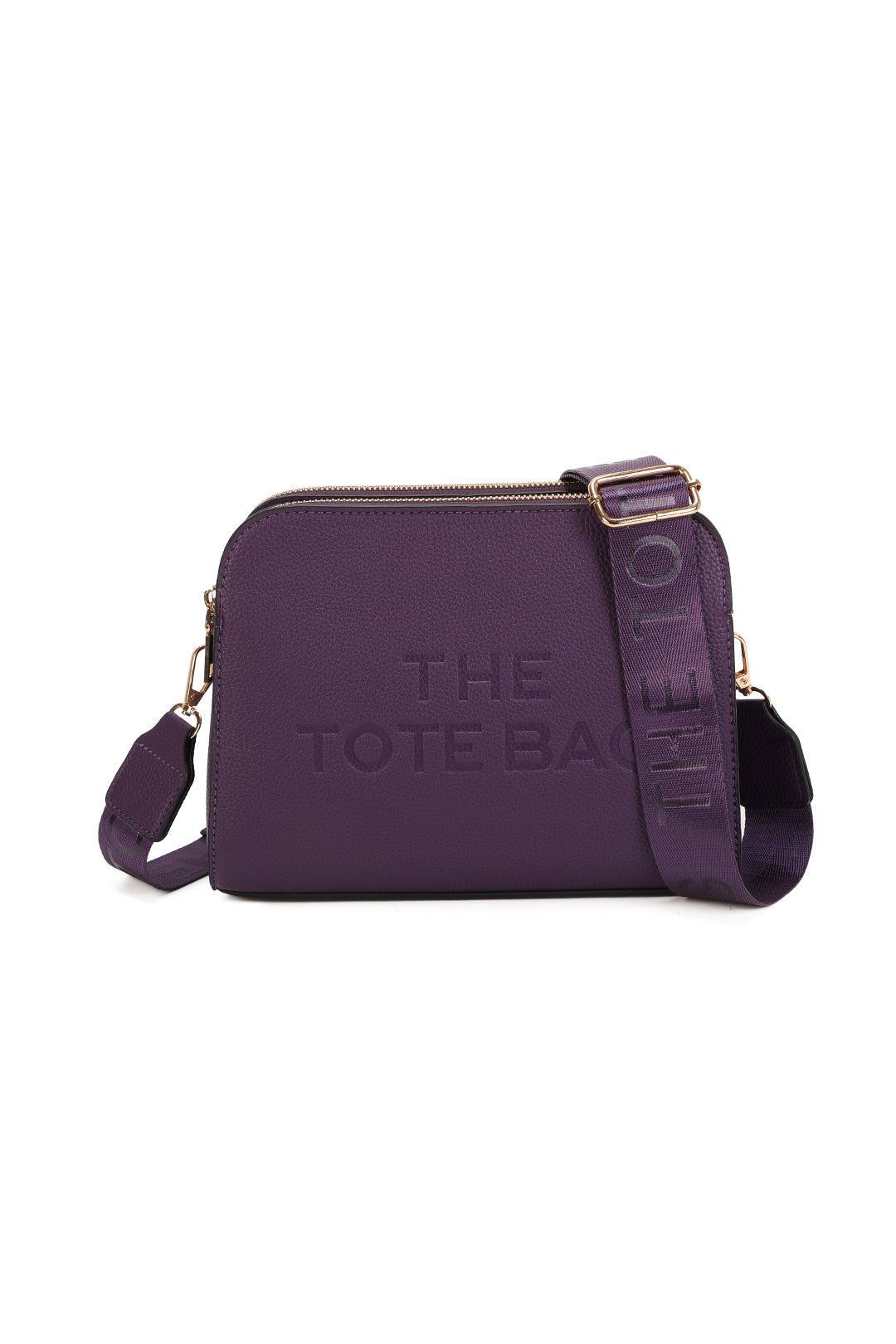 Verity Three Zipped Sections Triple Compartments Crossbody Tote Bag - RM230417