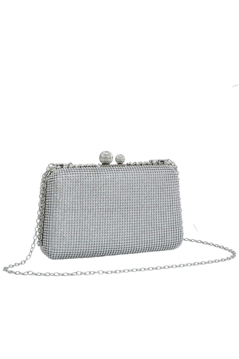 Delicada Diamond Embellished Clutch Evening Bag